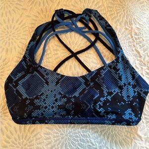 Lululemon free to be wild sports bra Neon yellow